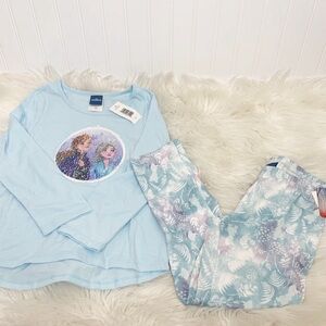 Disney Frozen 2 Sequin Pajama Set Size 6/7